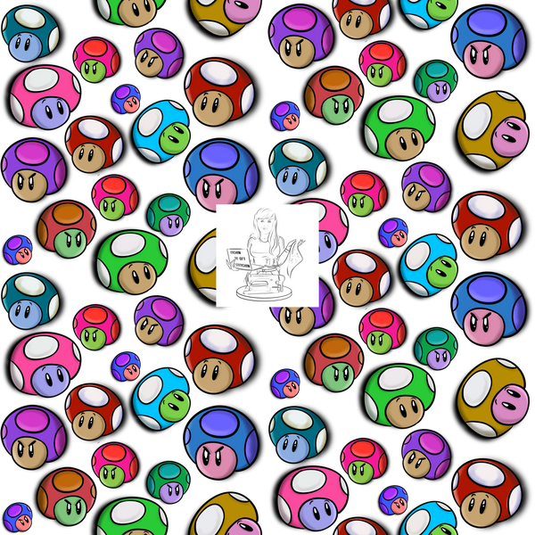 Clear Vinyl Design  -  Gaming Pals 2