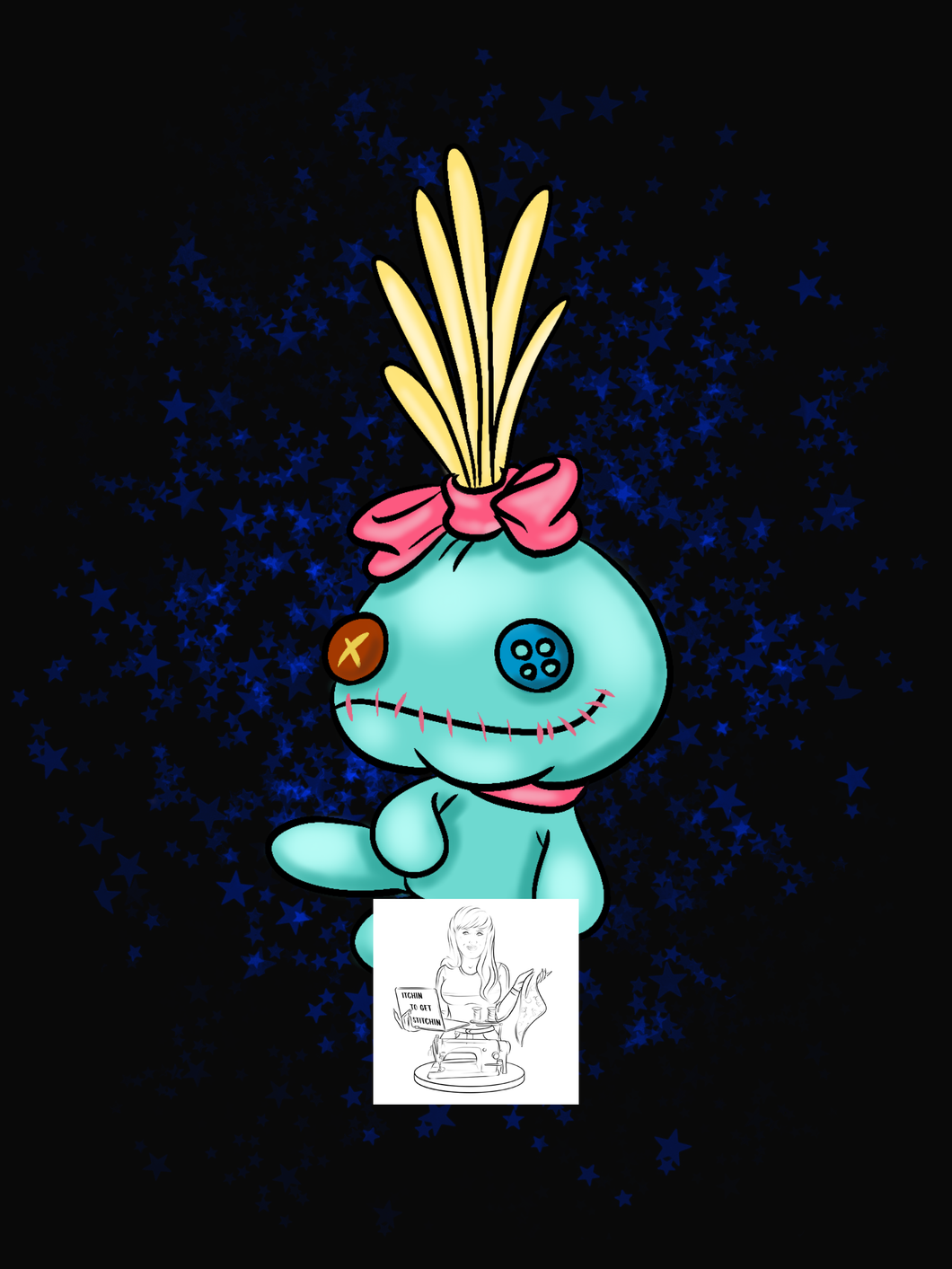 RTS  - Sleepy BFF's Z's 1B Panel - Cotton Lycra