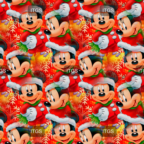Mirror Image - Xmas Mice