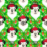 Mirror Image - Santa Mouse