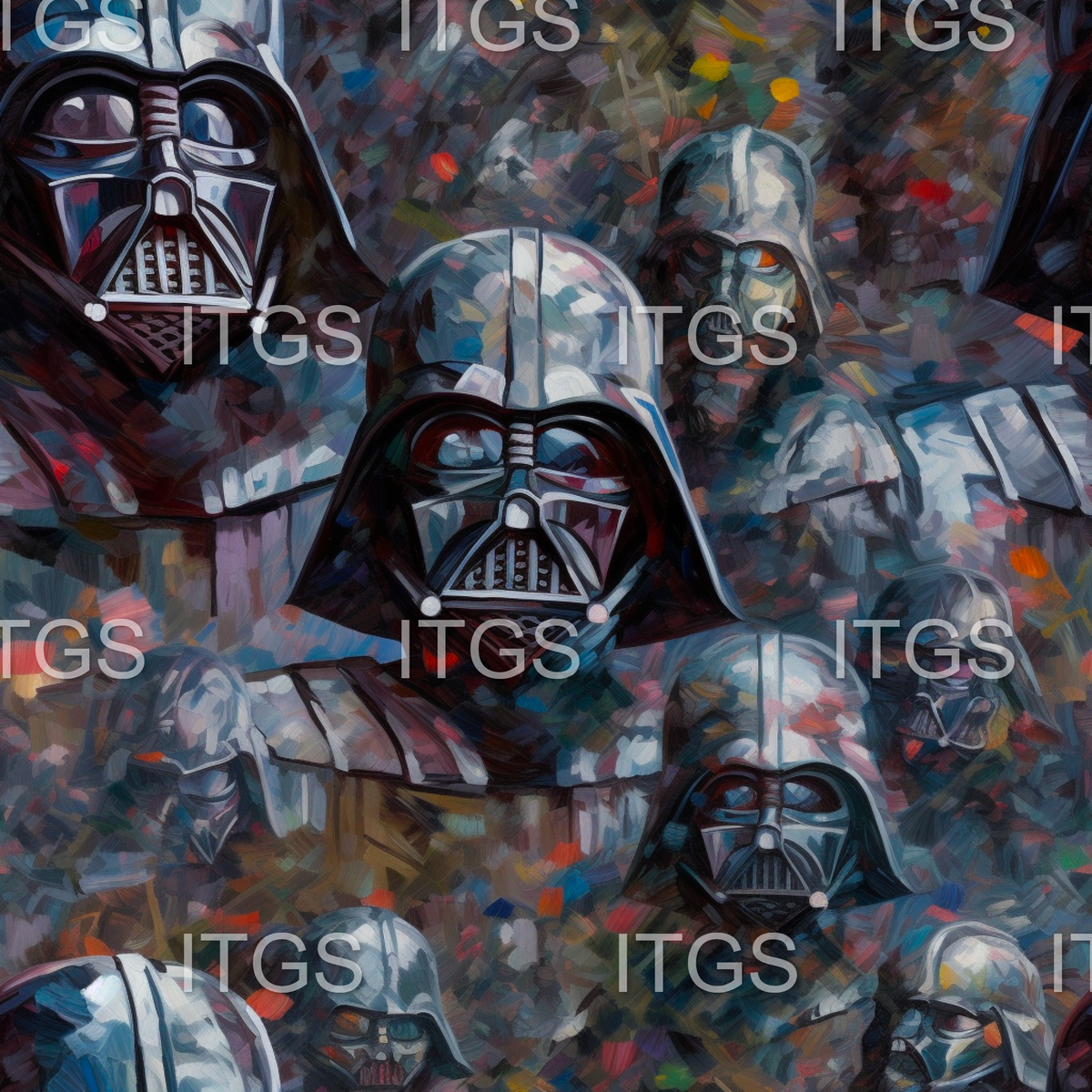 Preorder- Watercolor Wars - Vade – Itchin To Get Stitchin Custom Fabrics