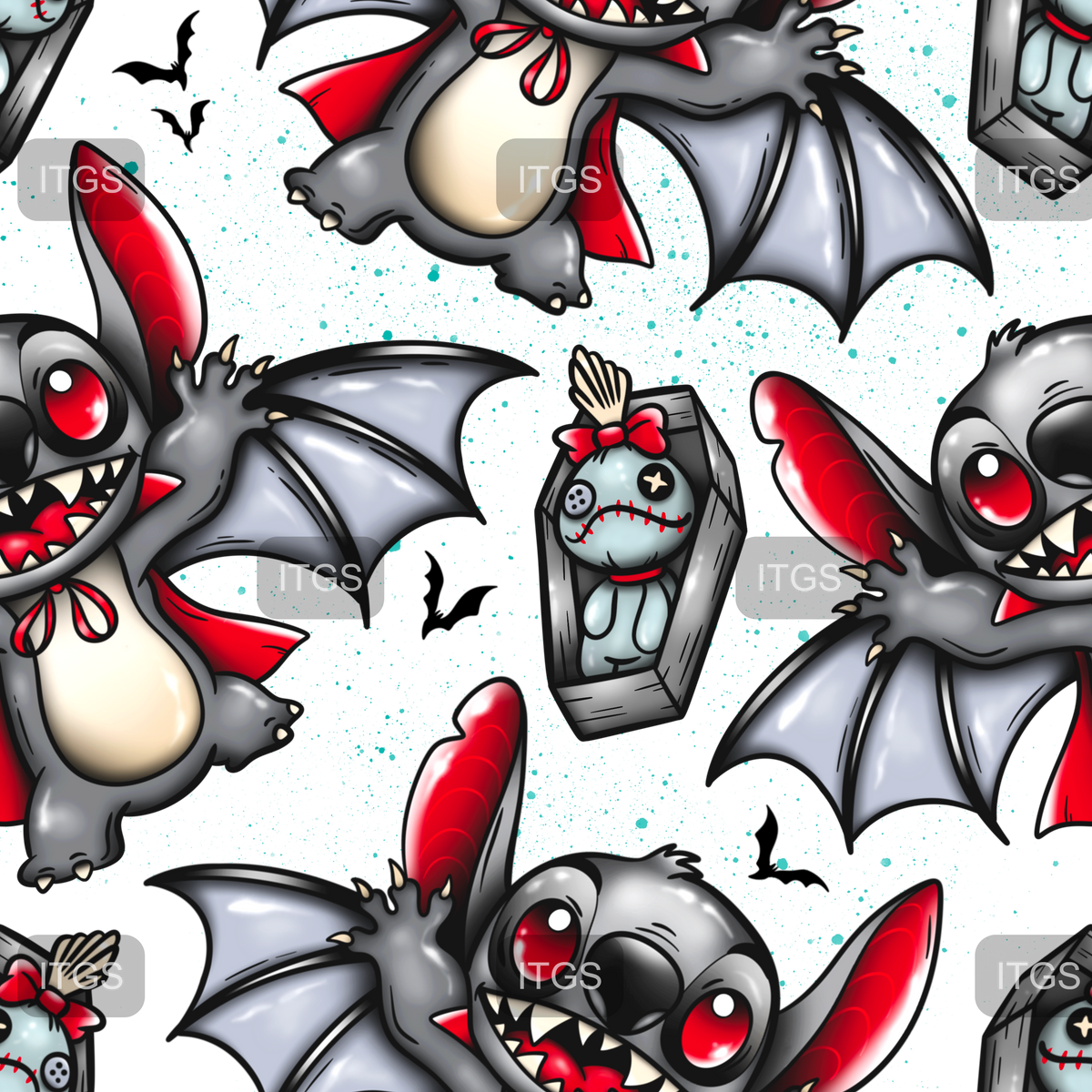 Preorder- Horror Experiment – Itchin To Get Stitchin Custom Fabrics