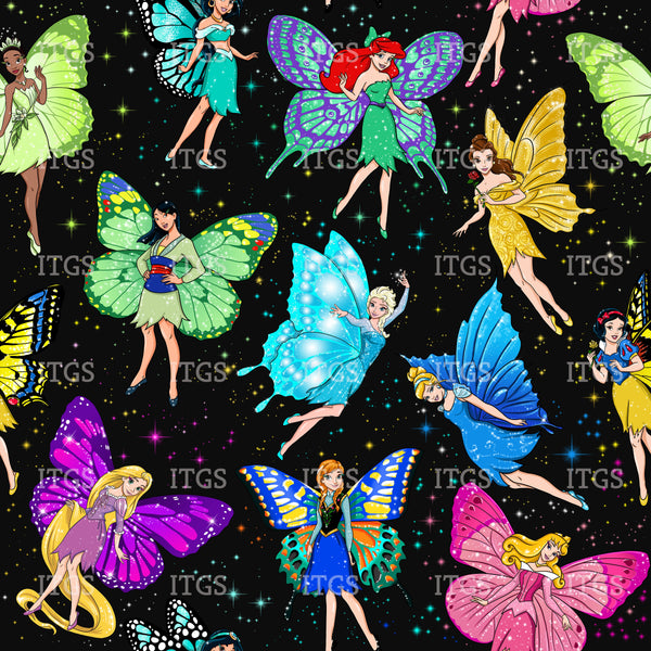 RTS -  Royal Fairies Cotton Woven