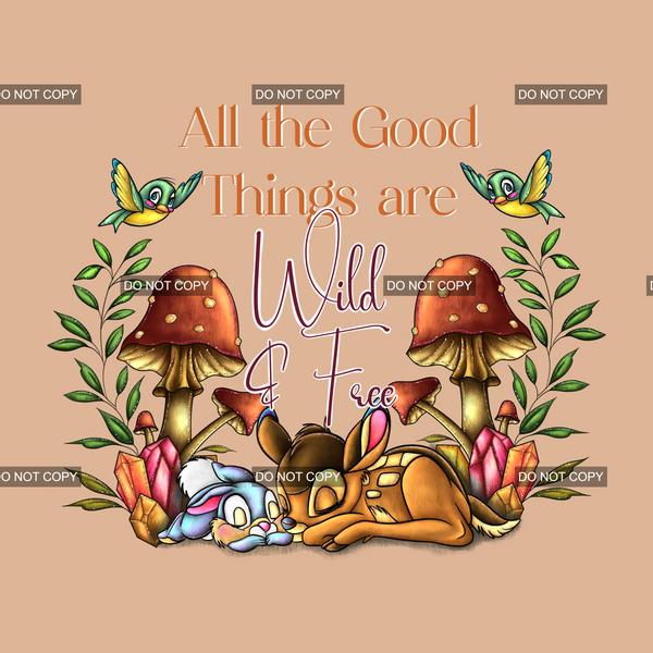 Wild and Free Panel 1