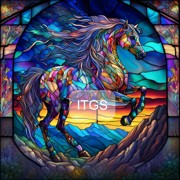 RTS -  Stained Enigma Panel -  Stallion - Options