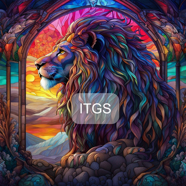 RTS - Stained Enigma Panel -  Lion - Options