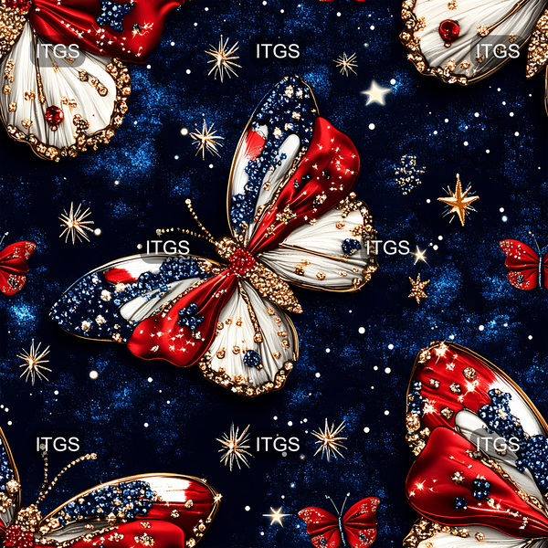 RTS - Patriotic Flight Cotton Woven