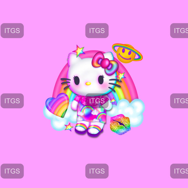 Rainbow Kitty Panel 1