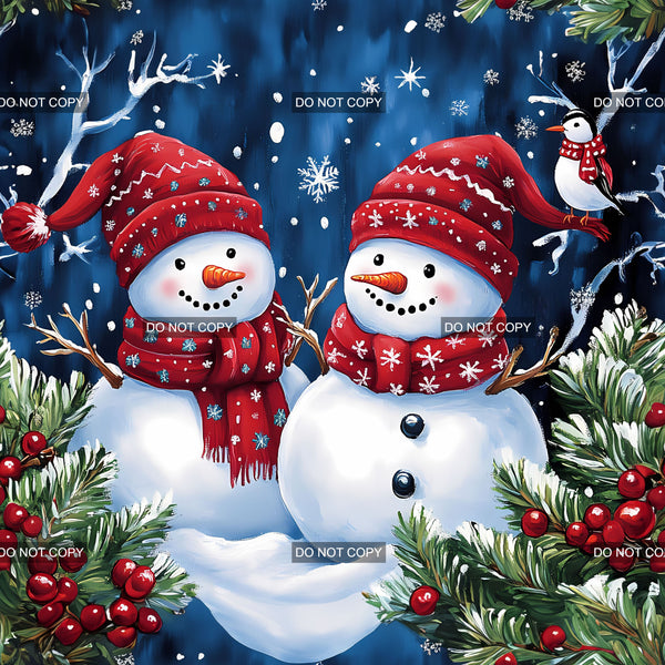 Snowy Friends