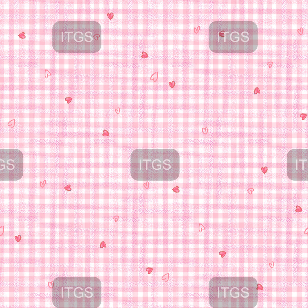 RTS - Valentine Gang Coordinate 1 - Plaid Vinyl