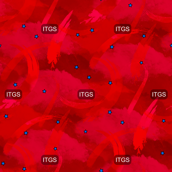 Captain Hero Background  - Red