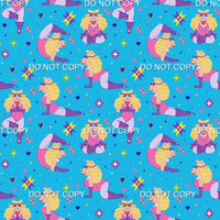 Piggy Poses  - Blue