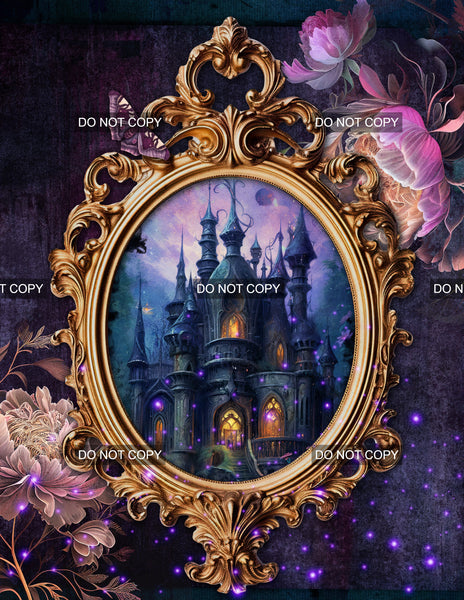 Gothic Mansion Panel 3