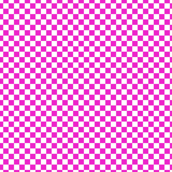 RTS - Checkerboard - Magenta Poly Canvas