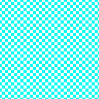 RTS - Checkerboard - Aqua Vinyl