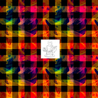 Best Buds Coordinate -  Firey Plaid 2