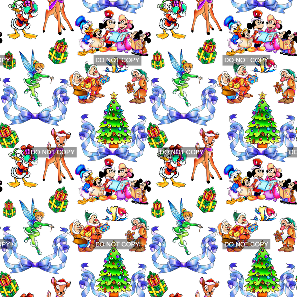 Clear Vinyl Design  -  Christmas Joy 3