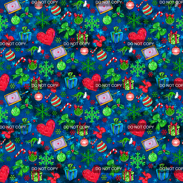 Green Christmas Coordinate 1B
