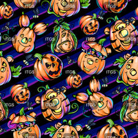 Beary Spooky Halloween Coordinate 2 - Sapphire