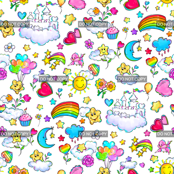 Clear Vinyl Design  -  Caring Friends 5