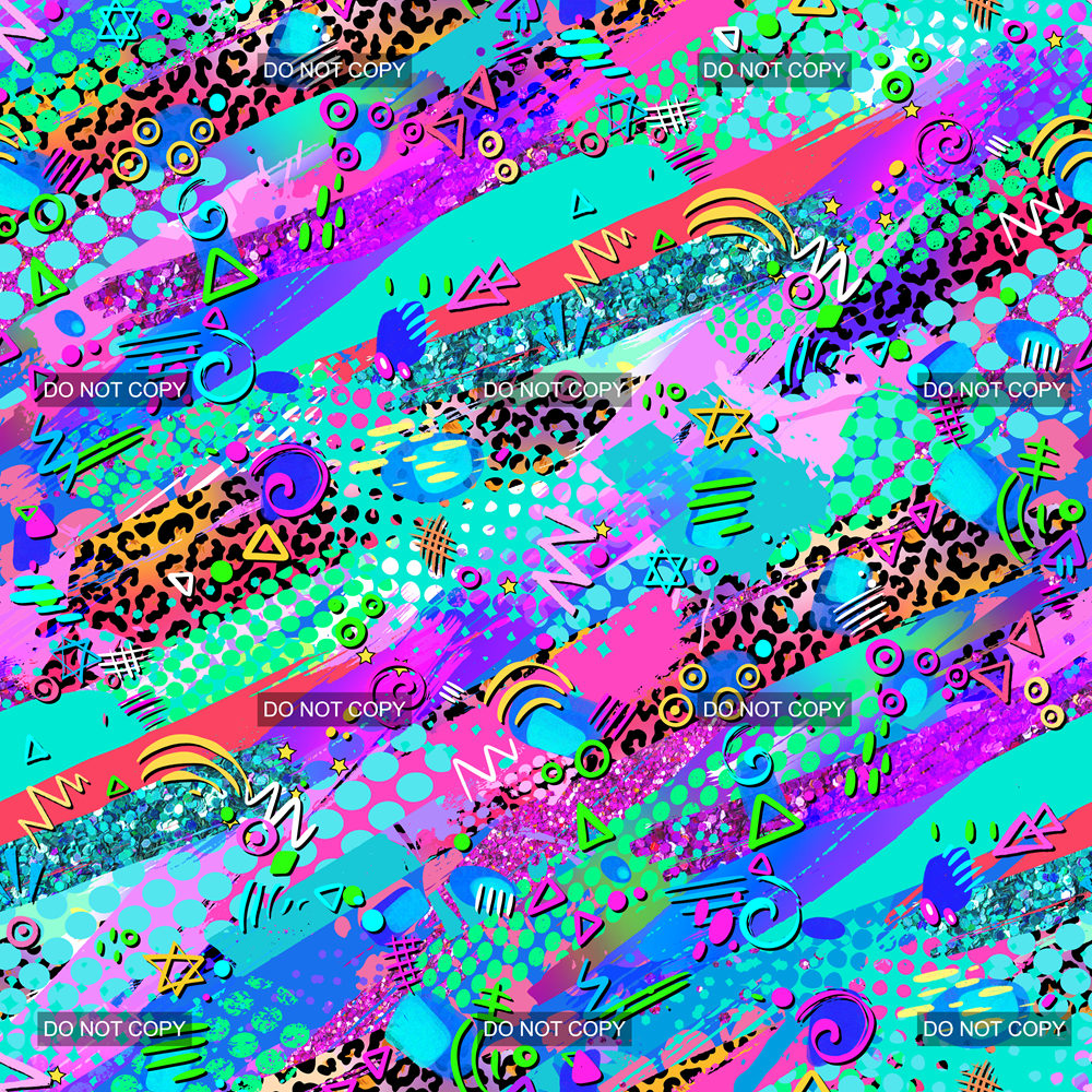 RTS - Back to The 80's Coordinate 2 Woven