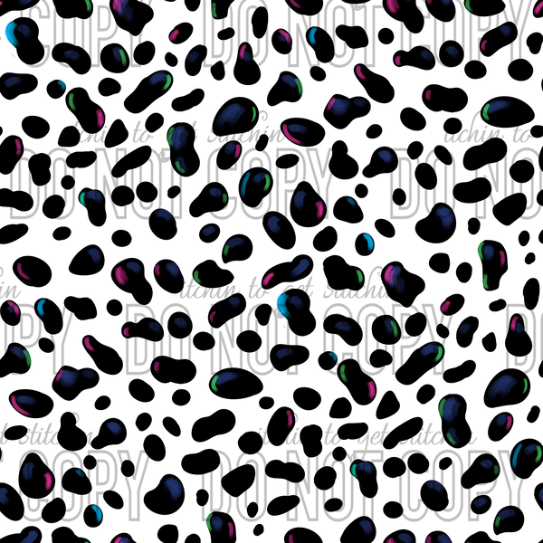 Clear Vinyl Design  -  Spots Galore 7