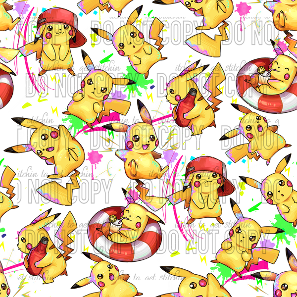 Clear Vinyl Design  -  Poke Pizazz 4