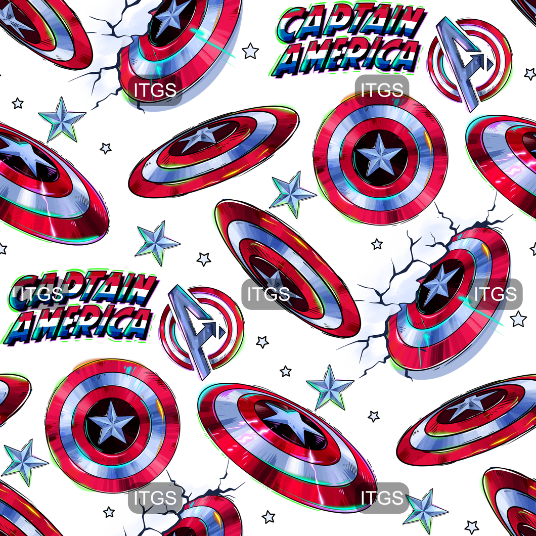 RTS - Clear Vinyl Design  - Captain Hero 2