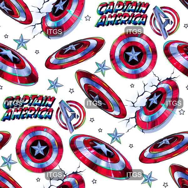 RTS - Clear Vinyl Design  - Captain Hero 2