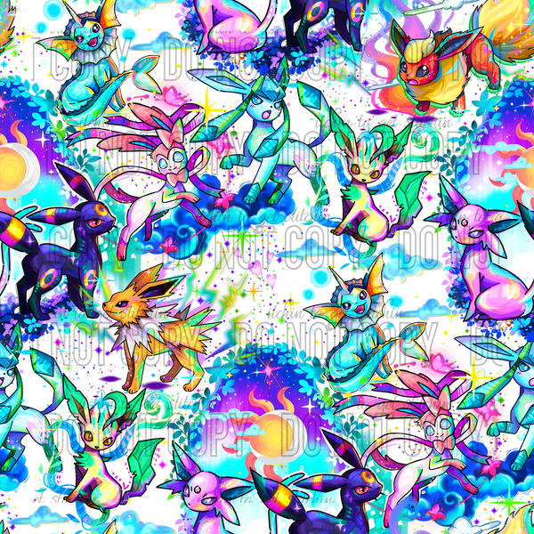 Clear Vinyl Design  -  Poke Pizazz 7