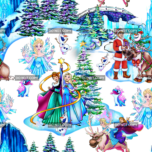 Clear Vinyl Design  -  Christmas Joy 2
