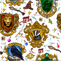 RTS - Clear Vinyl Design  - Wizards Crest 1