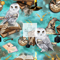 RTS - Wizardry Books Cotton Waterproof Canvas