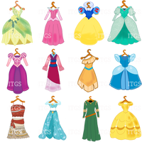 RTS -  Princess Dress Up -Woven