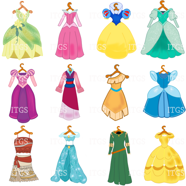 RTS -  Princess Dress Up -Woven