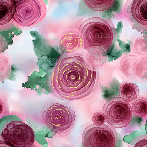 Watercolor Roses