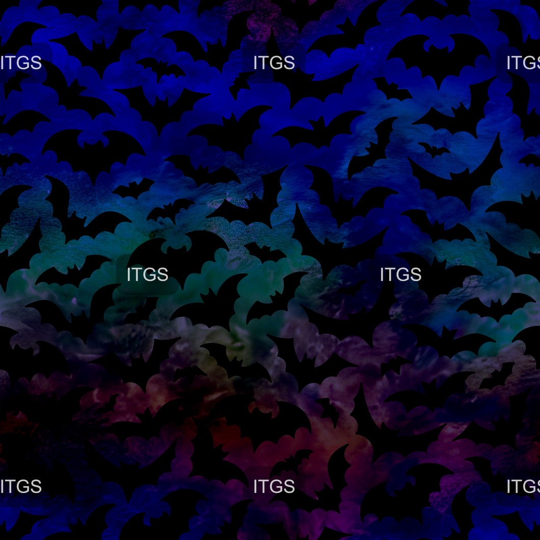 RTS - Fab Ghouls Coordinate -Ombre Bats Vinyl