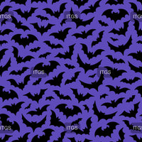 Fab Ghouls Coordinate - Bats Purple