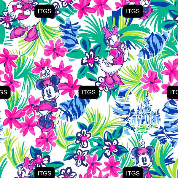 Clear Design  -  Blooming Babes - Blue