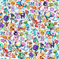Clear Vinyl Design  -  Poke Pizazz 1
