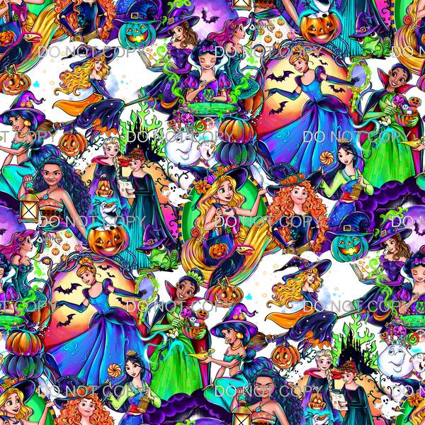 Clear Design -  Spooky Princess 1