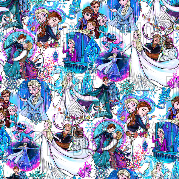 Clear Vinyl Design  - Frozen Dreams 3