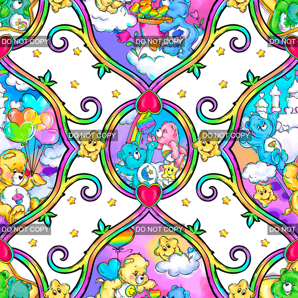 Clear Vinyl Design  -  Caring Friends 2