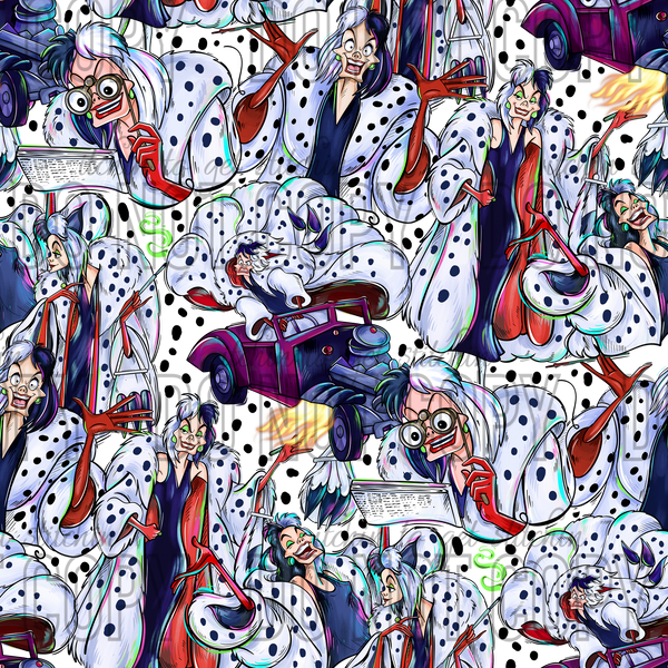 Clear Vinyl Design  -  Spots Galore 3