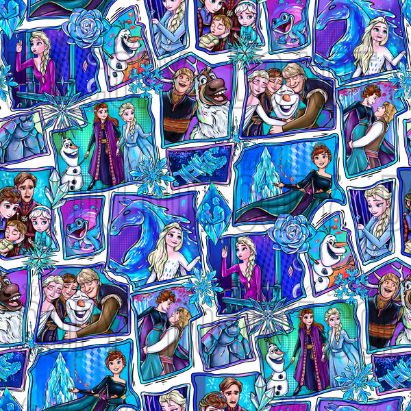 Clear Vinyl Design  - Frozen Dreams 2