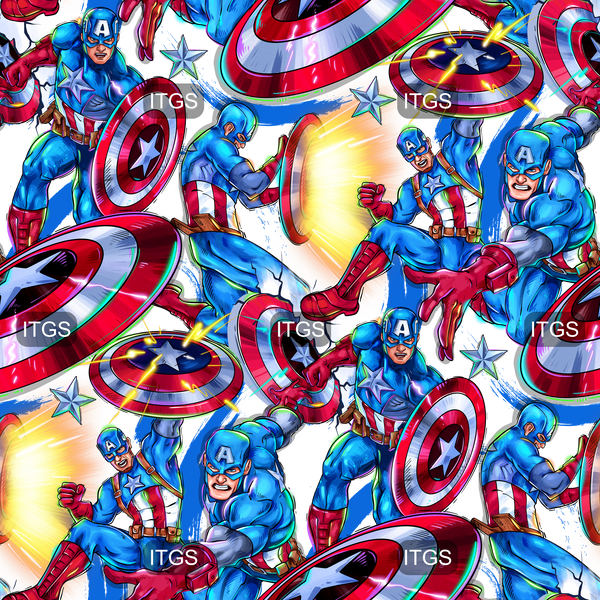 Clear Vinyl Design  - Captain Hero 1