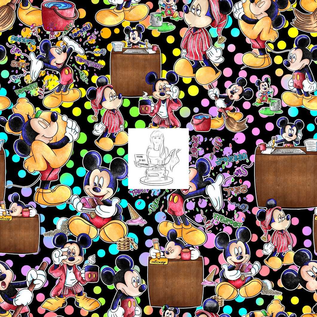 RTS - Adulting Mouse - Black Vinyl