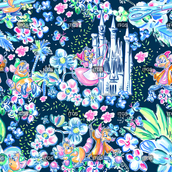 LP Princess Mice  - Navy