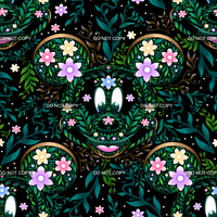 Mouse Floral - Dark
