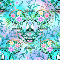 Mouse Floral - Light